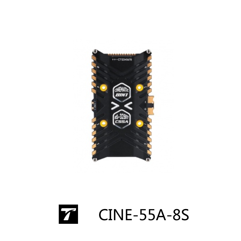 CINE-55A-8S-BLHeli_32 8 em 1 E - T-Motor F7 Pro Flight Controller avaliação e preço